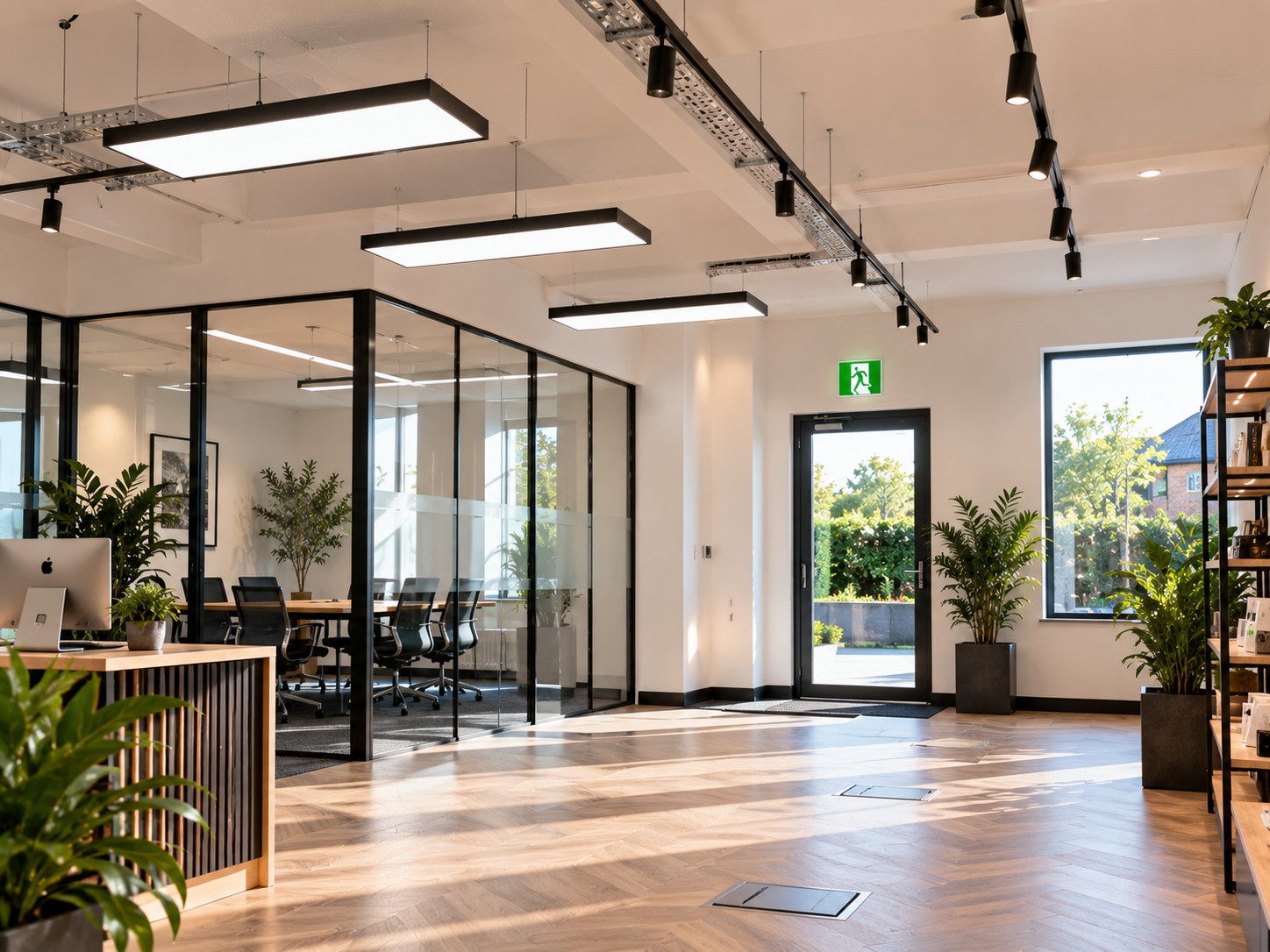 Commercial office lighting